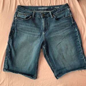 Calvin Klein Jeans Blue Jean Shorts